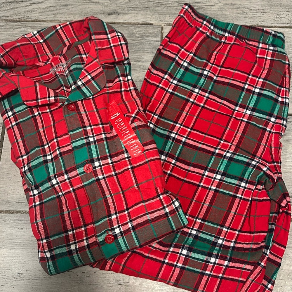 Jamie’s for Families Men’s 2PC Christmas Pajama Set Size Large New With Tags - Picture 1 of 3